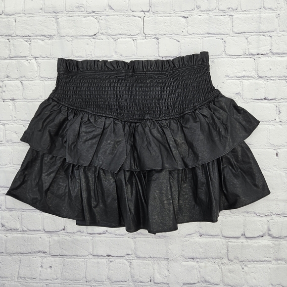 Black Mini Ruffled the impeccable pig Skort - Picture 6 of 10